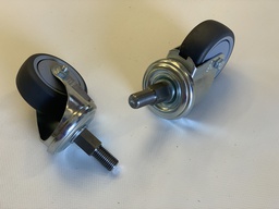[A002800] Reinforced casters (axle + metal cover + wheel)